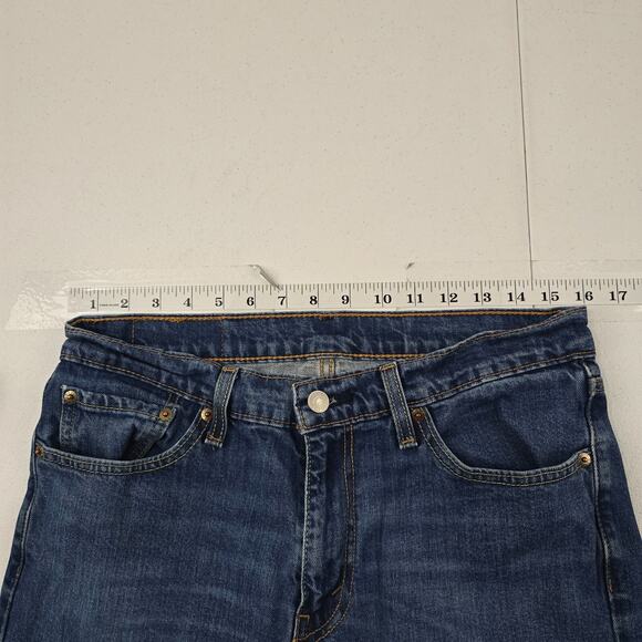 Levi's 511 slim jeans 32x32 blue denim mens 5575 - Picture 5 of 12